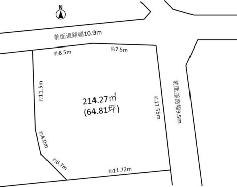 南砺市二日町 売地サムネイル