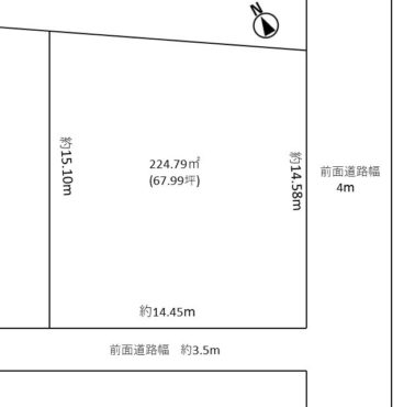高岡市早川 売地サムネイル