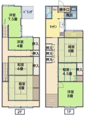 砺波市三島町　貸家サムネイル