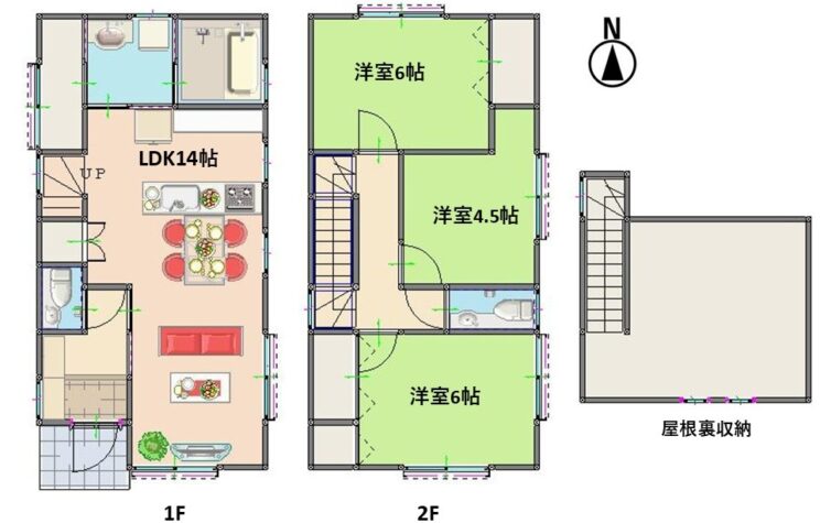 富山市経堂2丁目　建売住宅