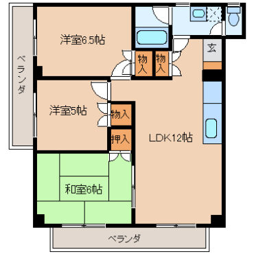 高岡市戸出狼　賃貸マンションサムネイル