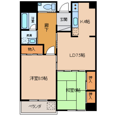砺波市三郎丸 賃貸マンションサムネイル