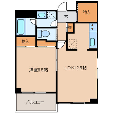 砺波市三郎丸 賃貸マンションサムネイル